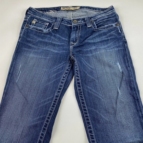BIG STAR bootcut jeans size 27R - Picture 4 of 11
